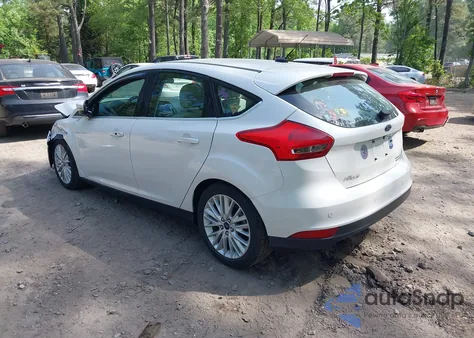 2016 Ford Focus Titanium from USA, damaged, VIN 1FADP3N22GL239282